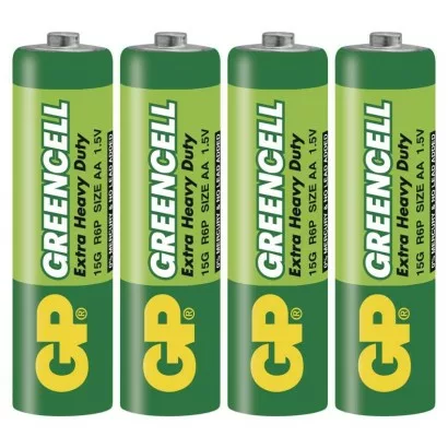 Zinko-chloridová batéria GP Greencell R6 (AA)