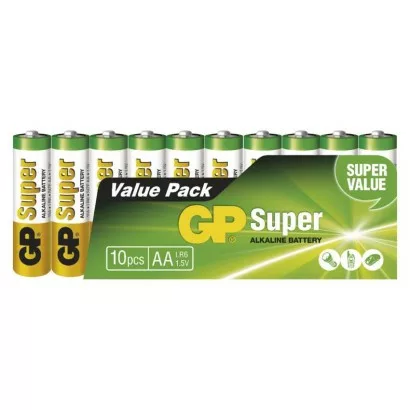 Alkalická batéria GP Super LR6 (AA)