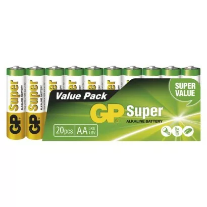 Alkalická batéria GP Super LR6 (AA)