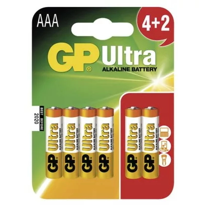 Alkalická batéria GP Ultra LR03 (AAA)