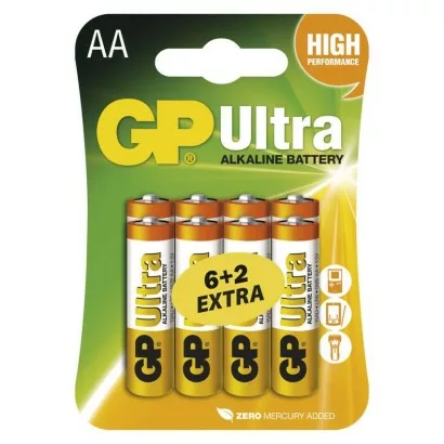 Alkalická batéria GP Ultra LR6 (AA)