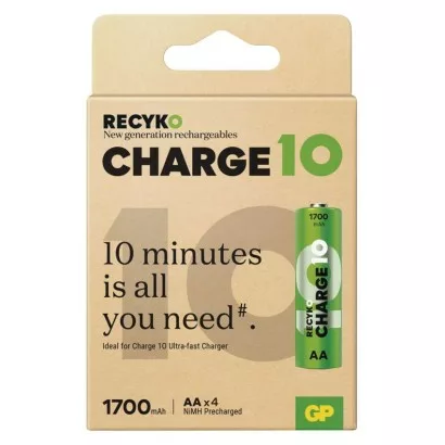Nabíjacia batéria GP ReCyko Charge 10 AA (HR6)