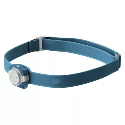LED čelovka GP CH31, 40 lm, 8m, 2× CR2025, modrá