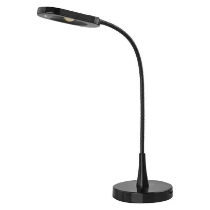 LED stolná lampa black & home, čierna