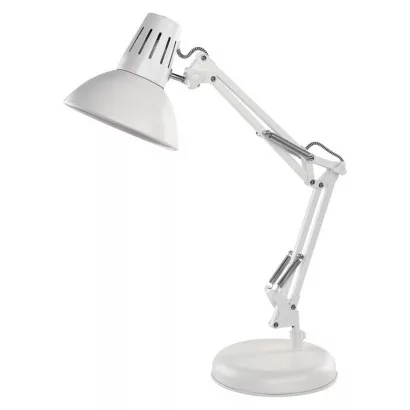 Stolná lampa DUSTIN, biela